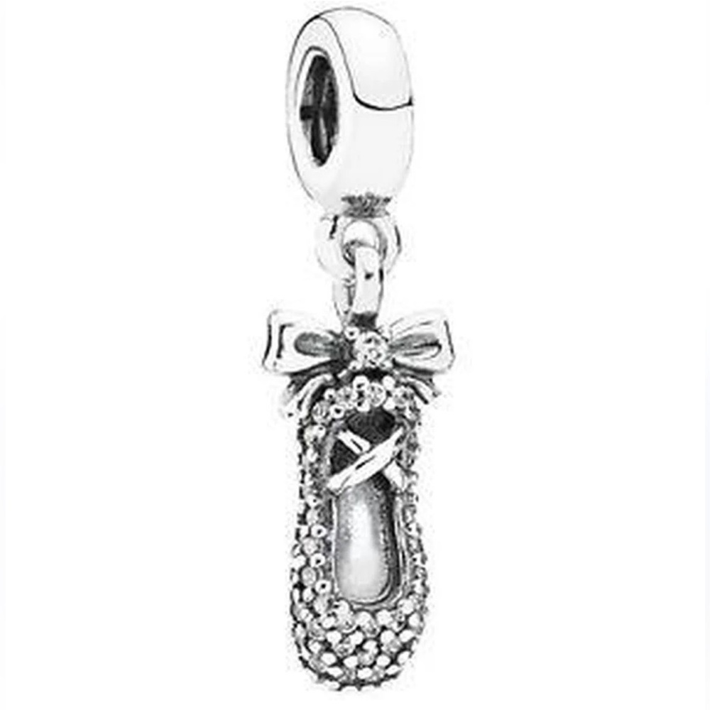 Silver Pandora Ballet charm 🩰